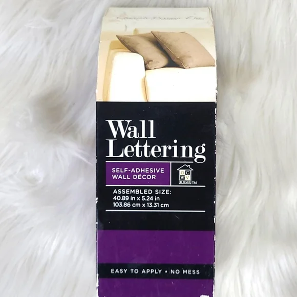 Decorative Wall "Cherish Yesterday Dream Tommorrow Live Today" self adhesive - Picture 2 of 6